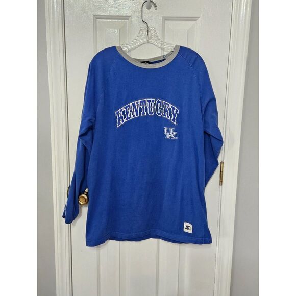 90's STARTER long sleeve - University of Kentucky Top Size LARGE - Picture 5 of 6